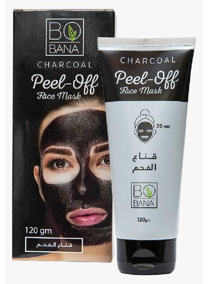 بوبانا ماسك الفحم القابل للتقشير للوجه أسود 120جرام