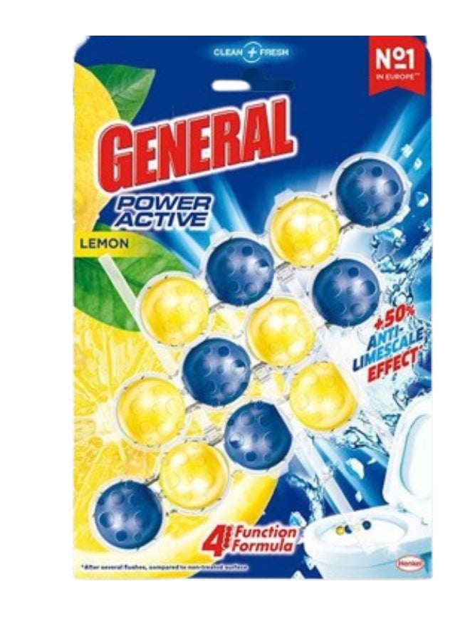 Toilet Cleaner ( 4in1 ) - Trio Pack -Lemon 150grams