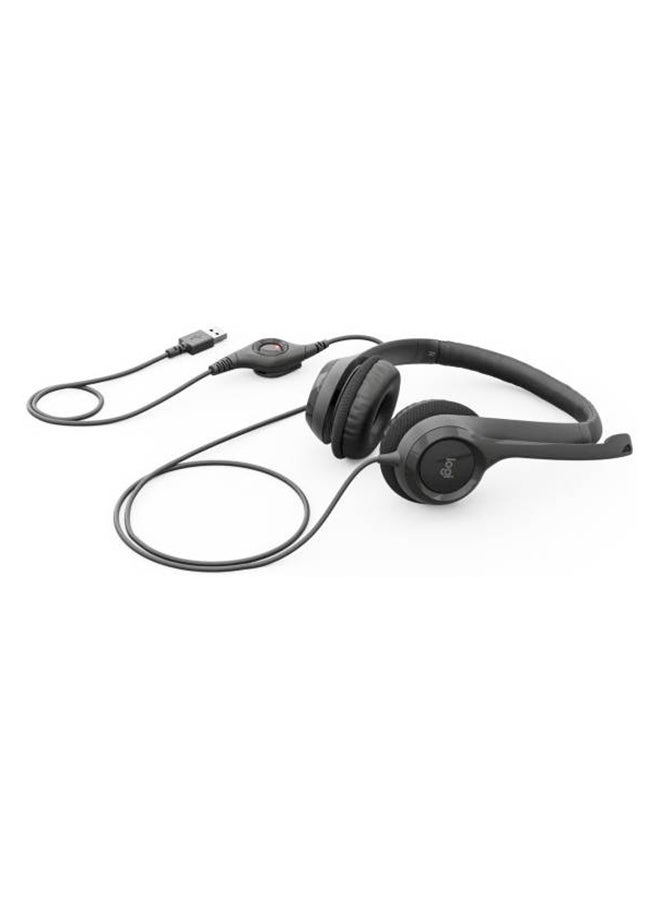 H390 Wired Headset for PC/Laptop, Stereo Headphones with Noise Cancelling Microphone, USB Type-A Interface, In-Line Controls, Works with Chromebook - Black - pnsku/N51207634A/45/_/1725974237/5aa2f392-8167-4722-85dc-f22ea9460105