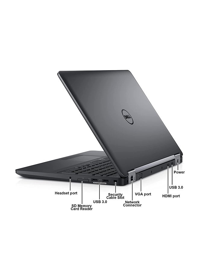 DELL - Renewed - Latitude E5570 (2017) Laptop With 15.6-Inch Display,Intel Core i5 Processor/6th Gen/8GB RAM/256GB SSD/Intel HD Graphics 520 Black - Image 1