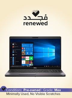 DELL Renewed - Latitude 5500 (2019) Notebook Laptop With 15.6-Inch Display, Intel Core i5 Processor/8th Gen/16GB RAM/512GB SSD/‎Intel UHD Graphics 620 Black  - Image 1