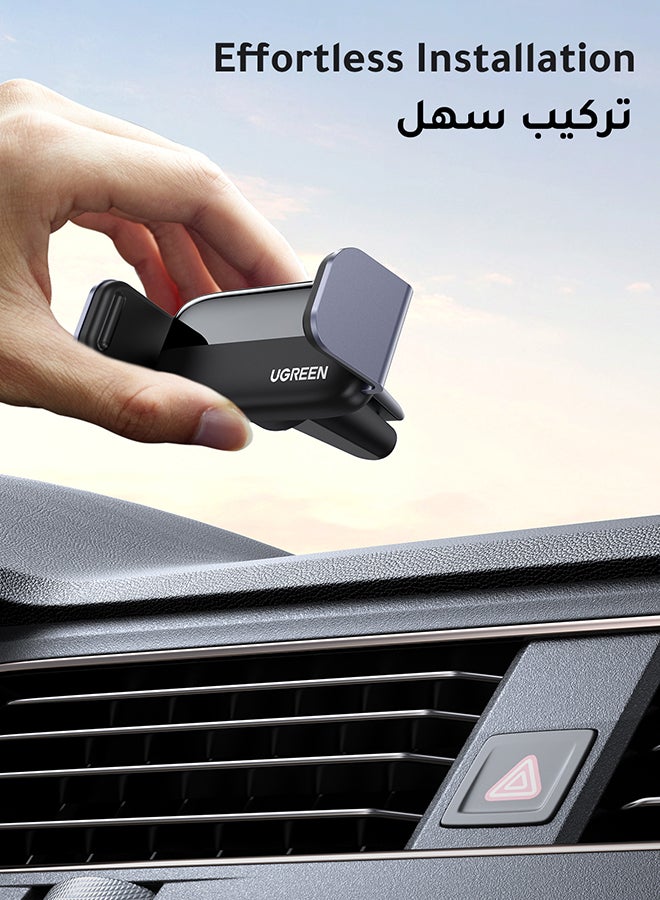 حامل جوال يثبت بفتحة التهوية بالسيارة وبتصميم ذراع من الألومنيوم بزاوية دوران 360 درجة لهاتف آيفون 15/ 15 بلس/ 15 برو/ 15 برو ماكس/ 14 و14 برو و14 برو ماكس و13 و12 ميني وبرو ماكس وجالاكسي S23 ألترا وS22 أسود - pnsku/N51209951A/45/_/1712550803/7923fb4f-099e-481f-98ba-da0bf4404b2f