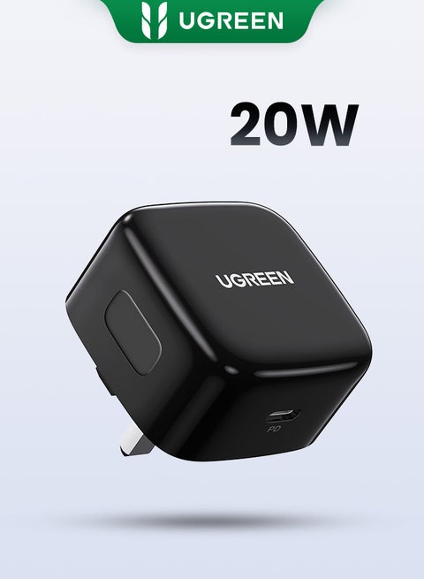 iPhone 15 Pro Max Charger Fast PD20W USB C Wall Charger Fast Charging Type-C Charger Plug Universal Travel Adapter USB-C Plug Compatible for iPhone 15/15 Pro Max/15 Pro/15 Plus/14/13/12,Samsung,etc Black