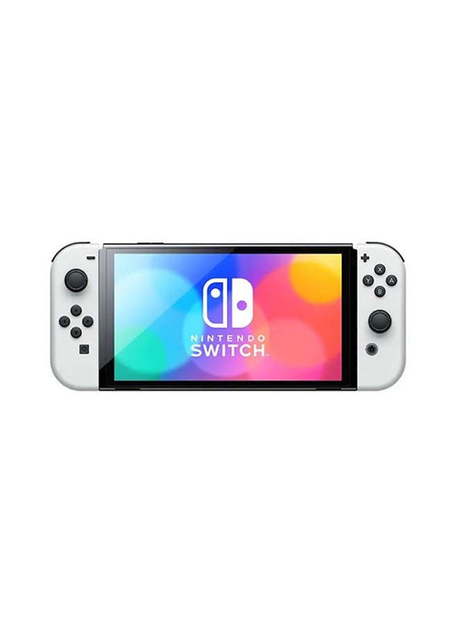نينتندو موديل Switch OLED (2021) - وحدة تحكم Joy باللونين الأبيض والأسود - Image 3