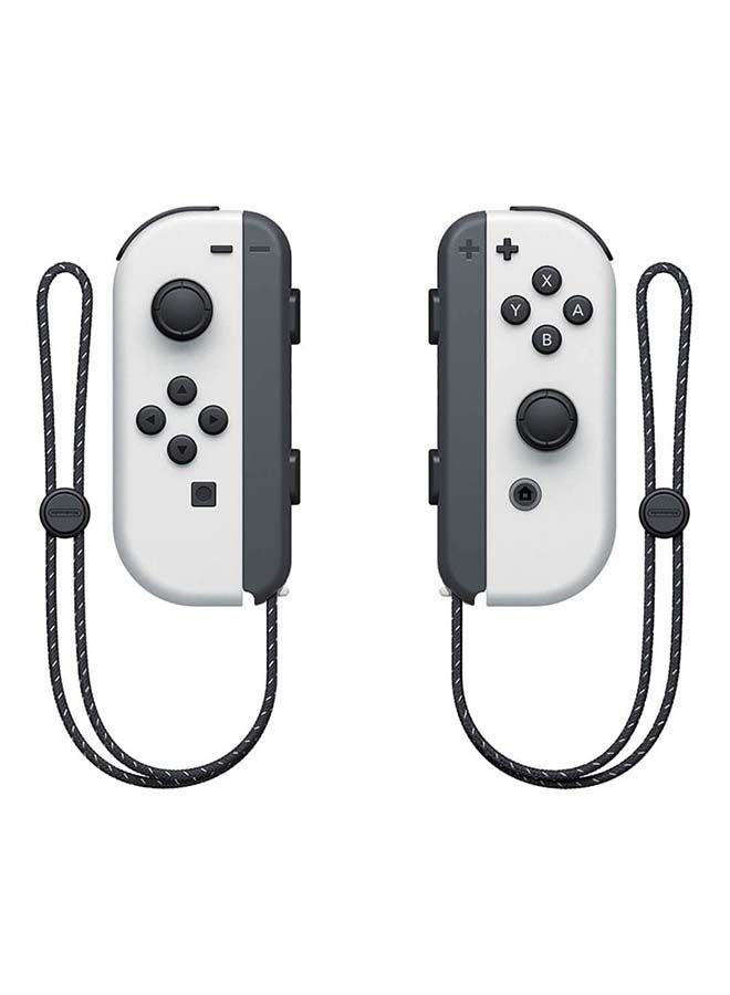 نينتندو موديل Switch OLED (2021) - وحدة تحكم Joy باللونين الأبيض والأسود - Image 5