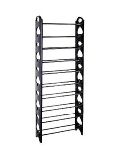 Shoe Organizer - 10 Levels Black 120X60cm