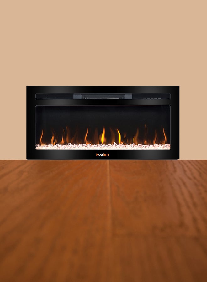 KOOLEN LED Fireplace Heater With Bluetooth And Speaker 2000 W 807102036 Black - Image 3