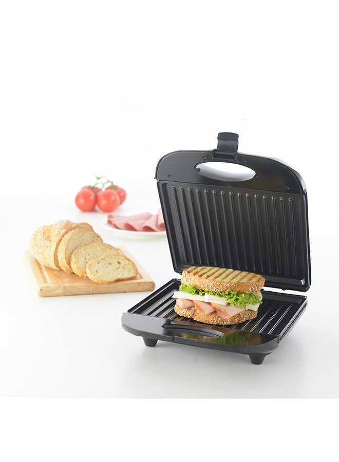 جانو ماكينة صنع السندويشات 1400 وات E05329 أسود/ فضي  - نسخة أصلية 1400 W E05329 أسود/ فضي - Image 2