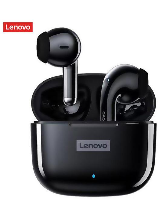 Lenovo New version LP40 Pro TWS bluetooth 5.1 Earphone Wireless Earbuds HiFi Stereo Bass ENC Noise Reduction Type-C Black 2 - Image 1