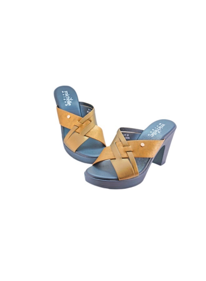 Michelle Morgan - Casual Sandals Brown/Black - Image 1