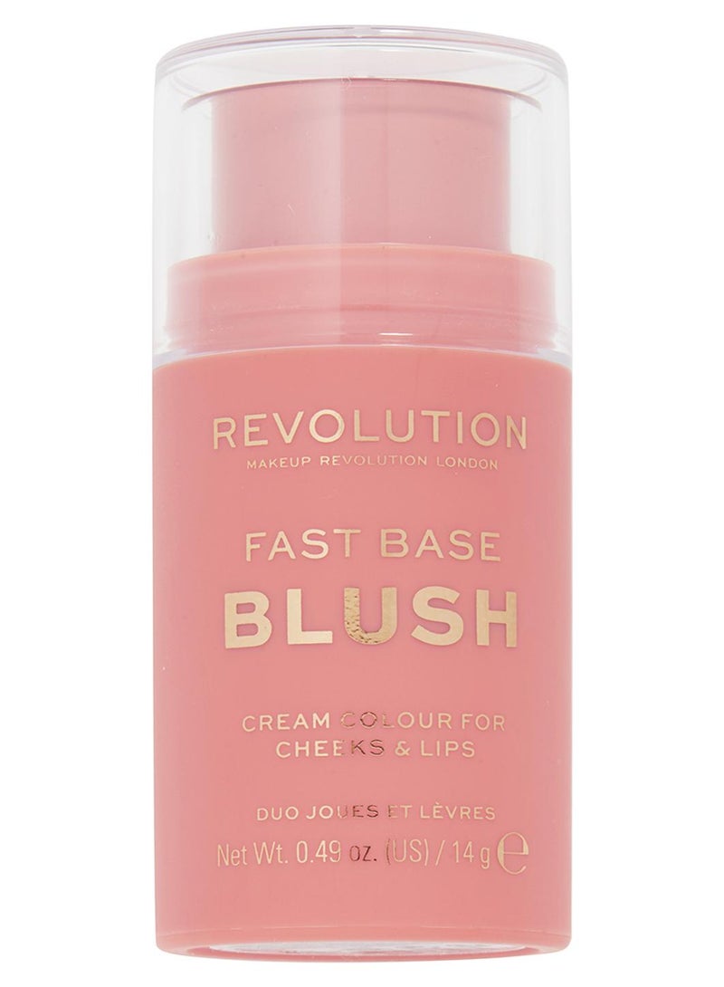 REVOLUTION Fast Base Blush Stick Peach - Image 1