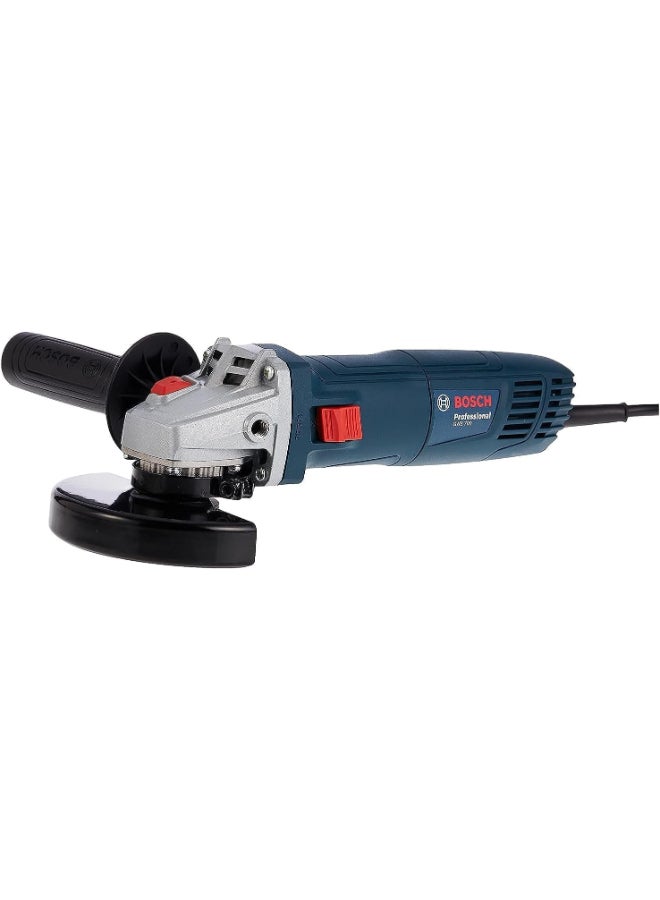 BOSCH - BOSCH - GWS 700 angle grinder, 710 Watt, 12000 rpm, 115 mm disc diameter, outstanding overload capacity fit for tough jobs Blue/Silver - Image 1