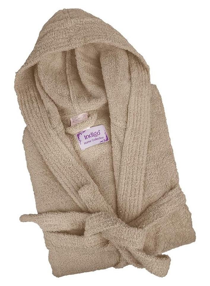 هوم إسنشالز Bliss Casa - رداء حمام للجنسين - 100% قطن فائق النعومة وعالي الامتصاص للنساء والرجال - مثالي للاستخدام اليومي للجنسين والكبار - Image 1