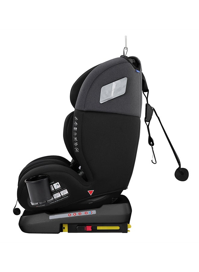 Evolve 360° Car Seat 0 - 12Yrs Black With Isofix