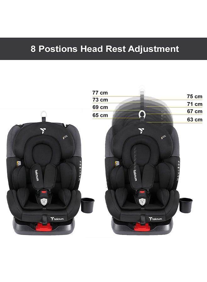 TEKNUM Evolve 360° Car Seat 0 - 12Yrs Black With Isofix  - Image 5