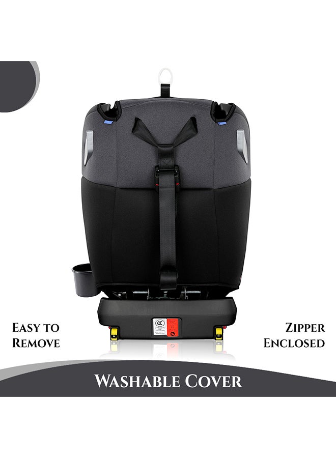 Evolve 360° Car Seat 0 - 12Yrs Black With Isofix