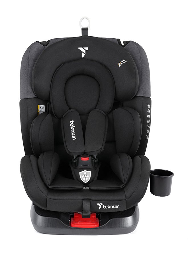 TEKNUM Evolve 360° Car Seat 0 - 12Yrs Black With Isofix - Image 3
