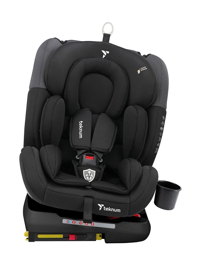 TEKNUM Evolve 360° Car Seat 0 - 12Yrs Black With Isofix - Image 4