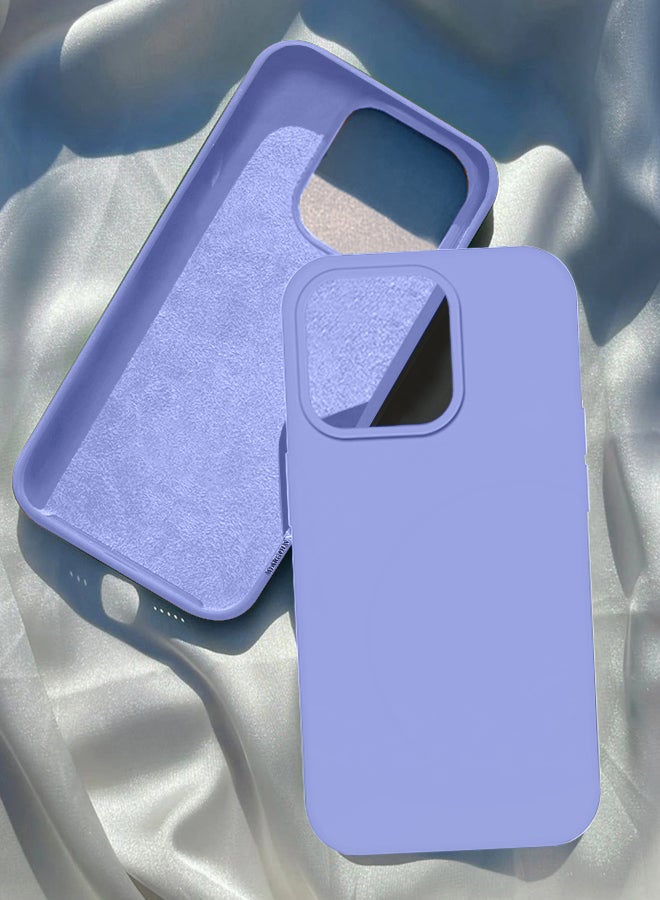 MARGOUN - Silicone Case Cover for iPhone 13 Pro Max 6.7inch Purple - Image 1