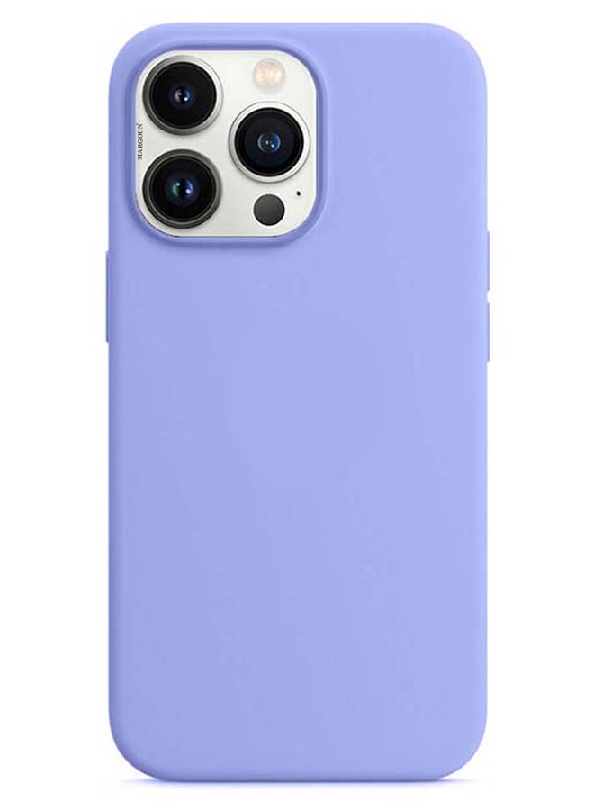 MARGOUN - Silicone Case Cover for iPhone 13 Pro Max 6.7inch Purple - Image 1