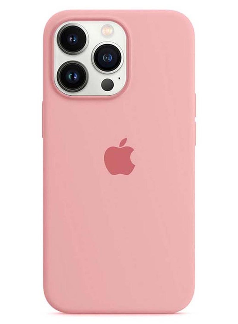 MARGOUN Silicone Case Cover for iPhone 13 Pro Max 6.7inch Pink - Image 1