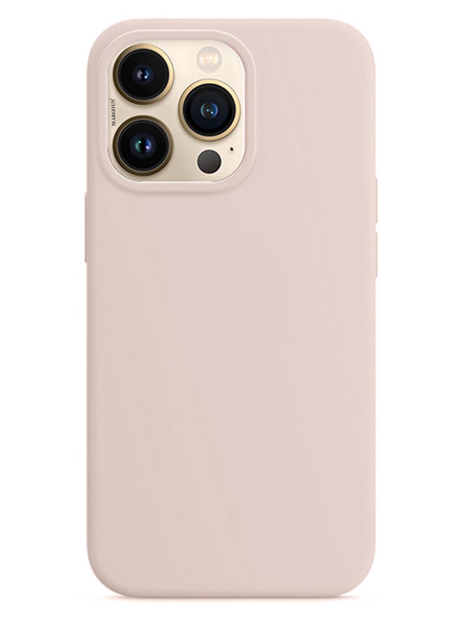 MARGOUN - Silicone Case Cover for iPhone 13 Pro 6.1 inch Pink - Image 1