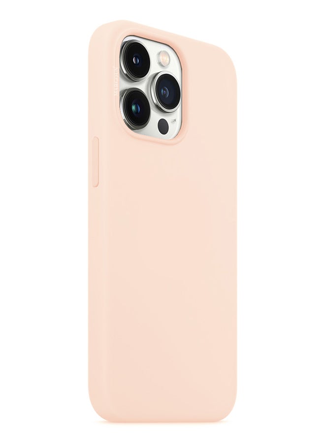 MARGOUN - Silicone Case Cover for iPhone 13 Pro 6.1 inch Pink Sand - Image 1