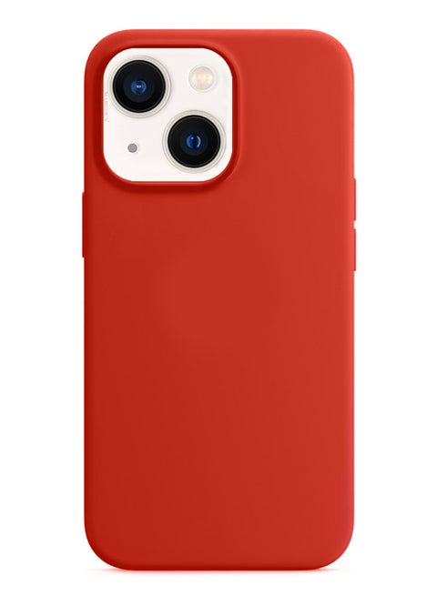 Silicone Case Cover for iPhone 13 6.1 inch Red