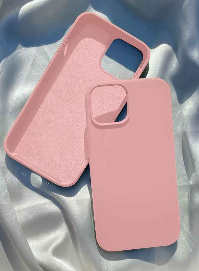 MARGOUN - Silicone Case Cover for iPhone 13 6.1 inch Pink - Image 1