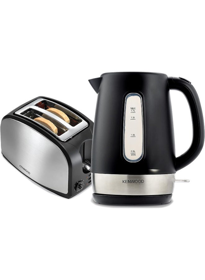 KENWOOD Bundle Kettle Toaster 2200 W MPM02.000BK Black - Image 1