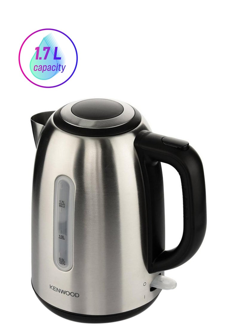 كينوود - غلاية كهربائية من الستانلس ستيل طراز ‎Zjm01.A0Bk‎ 1.7 L 2200 W ZJM01 فضي - Image 1