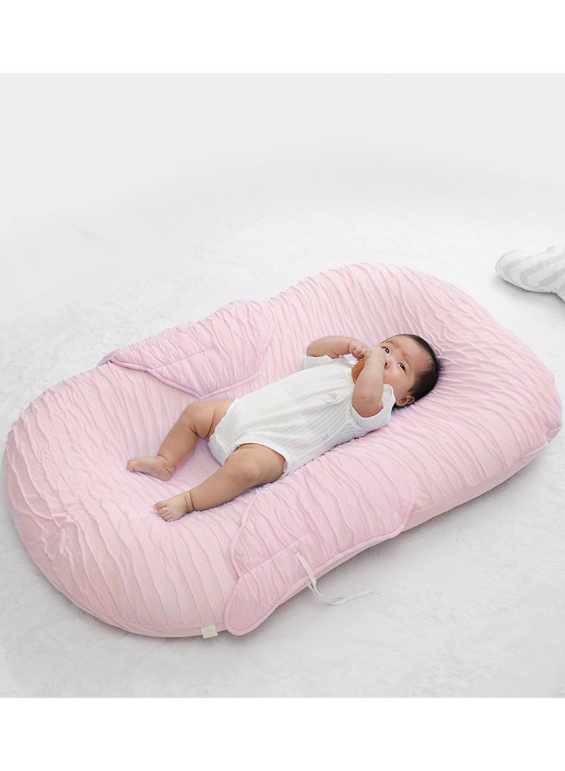 Sunveno Dupont Baby Nest Wings - Pink  - Image 2