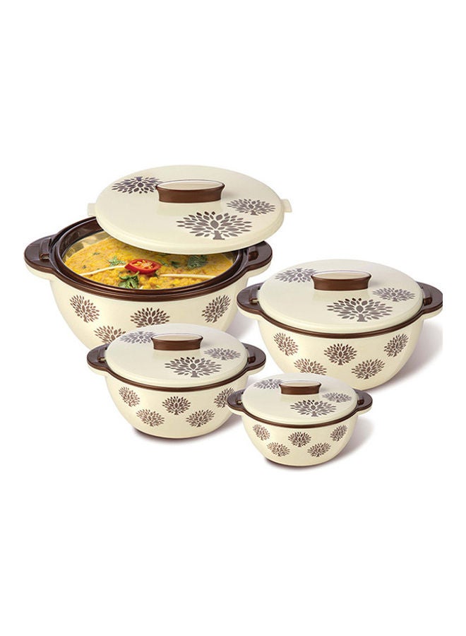 UTC - 4-Piece Solitaire Insulated Casserole Set Beige 4 piecesLiters - Image 1
