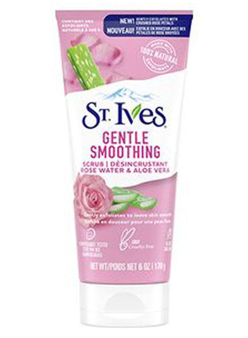 ST. Ives Gentle Smoothing Rose Water & Aloe Vera Scrub Multicolour 170grams