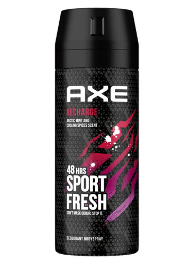 Axe Body Spray for Men Recharge 150ml - Image 1