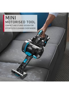 HOOVER Onepwr Blade Max Dual Cordless Vacuum Cleaner Machine, Up To 90 min Runtime, Antimicrobial Protection, Multi-Surface Cleaning, 2 Batteries 6 W CLSV-BPME Black/Blue  - Image 5