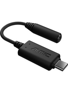 أسوس AI Noise-Canceling Mic Adapter | Built-in Artificial Intelligence Isolates Background Noise, Enhance Voice Clarity | Improve Quality of Conference Calls | Supports USB-C And USB 2.0-3.5 Mm-Over Ear  - Image 1