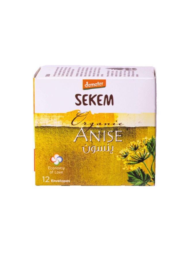 Sekem Organic Anise Drink 12 Envelopes 