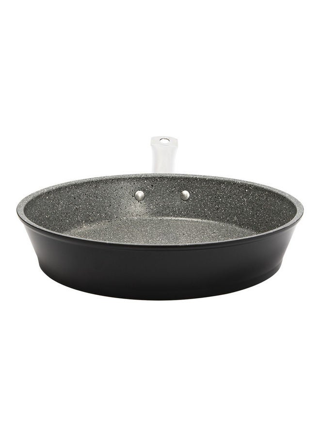 Serenk - Serenk Excellence Non Stick Frying Pan, PFOA Free Granite, 1.9 qt, Capsulated Bottom, Oven and Dishwasher Safe, 10 in/26 cm, Black and Grey 10 in/26 cmLiters - Image 1