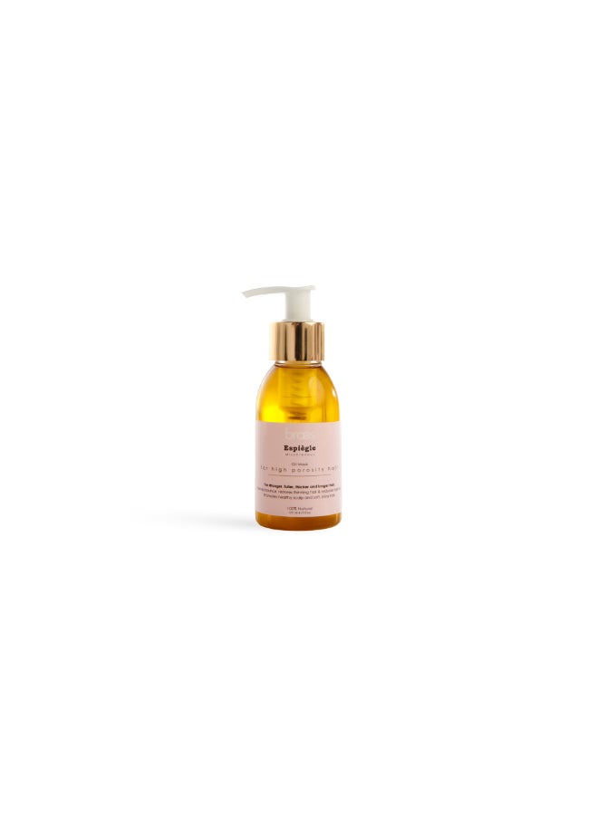 Braes Oil Mask For High Porosity Hair-Hair Growth & Repair White 125ml - Image 1