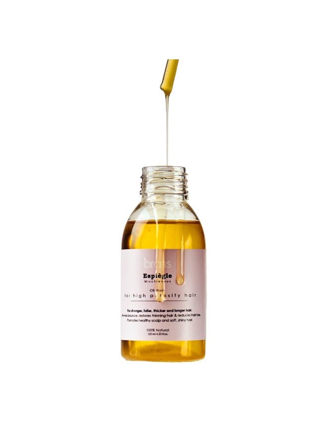 Braes Oil Mask For High Porosity Hair-Hair Growth & Repair White 125ml - Image 2