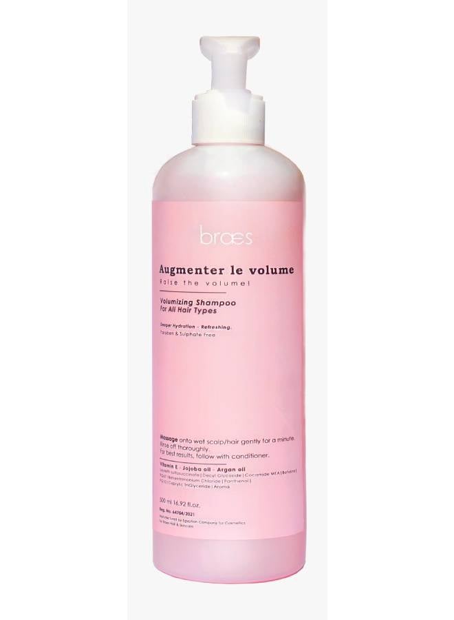 Braes Volumizing Shampoo Pink 500ml 