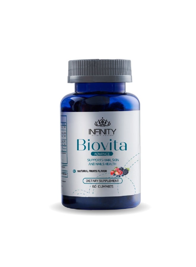 Infinity 60 Pieces Biovita Advance Vegan Gummies - Image 1