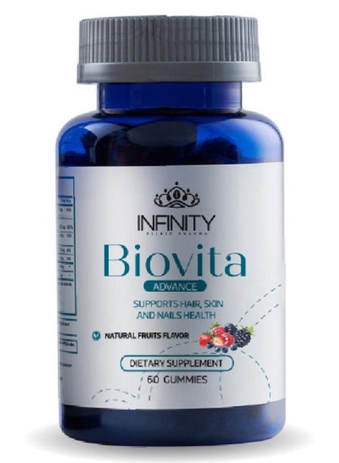 60 Pieces Biovita Advance Vegan Gummies
