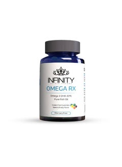 Infinity 60 Pieces Omega RX Gelatin Free Gummies  - Image 1