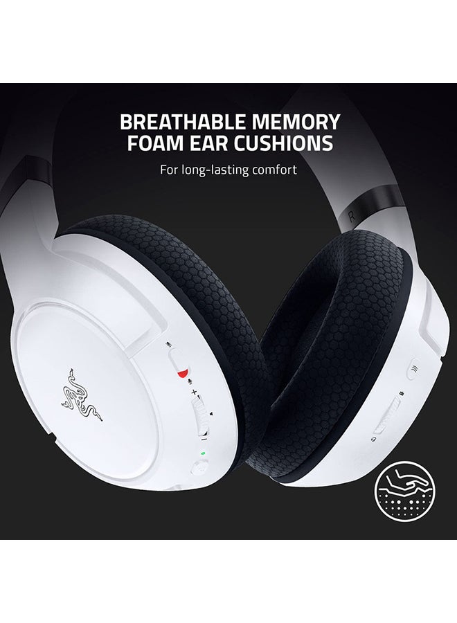 RAZER - Razer Kaira for Xbox Wireless Gaming Headset, Razer TriForce Titanium 50mm Drivers, Razer HyperClear Cardioid Mic, Breathable memory foam ear cushions - White - Image 1