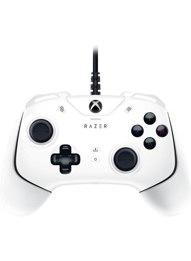 RAZER - Wolverine V2 Wired Gaming Controller: Mecha-Tactile Action Buttons, 2 Remappable Multifunction Buttons, D-Pad, Hair Trigger Mode with trigger stops, For Xbox Series X/S, Xbox One, PC - White - Image 1