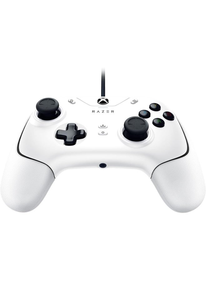 RAZER - Wolverine V2 Wired Gaming Controller: Mecha-Tactile Action Buttons, 2 Remappable Multifunction Buttons, D-Pad, Hair Trigger Mode with trigger stops, For Xbox Series X/S, Xbox One, PC - White - Image 1