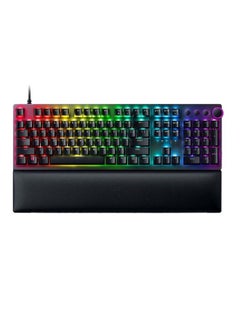 Huntsman V2 - Clicky Optical Switch Optical Gaming Keyboard with Near-zero Input Latency - US - Black