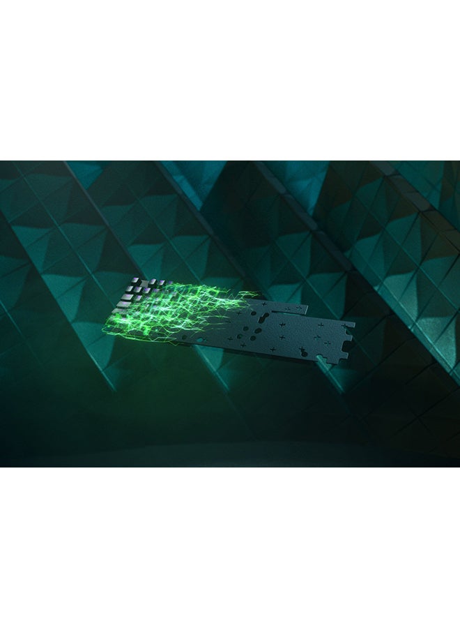 RAZER - Huntsman V2 - Clicky Optical Switch Optical Gaming Keyboard with Near-zero Input Latency - US - Black - Image 1